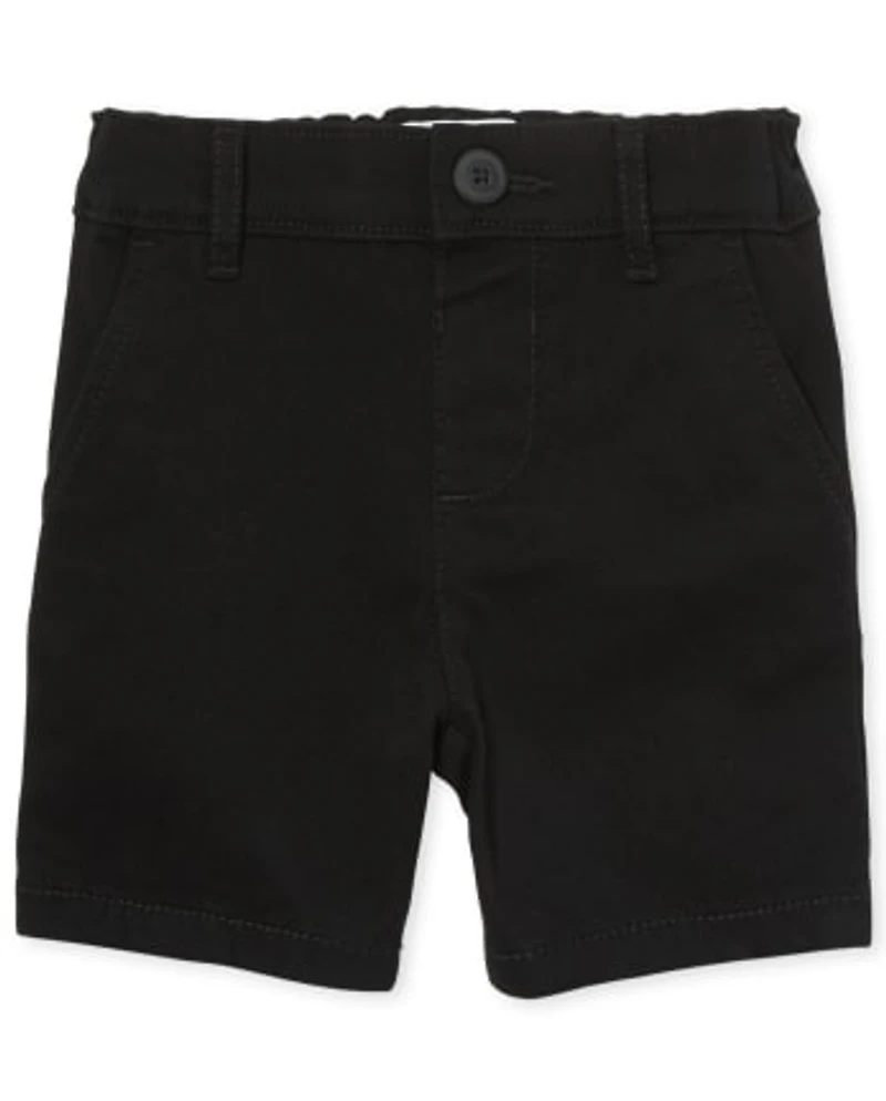 Short chino d'uniforme pour toute-petite fille