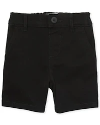 Short chino d'uniforme pour toute-petite fille
