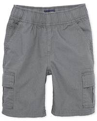 Boys Ripstop Pull On Cargo Shorts