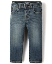 Jeans droits pour bébés et tout-petits garçons