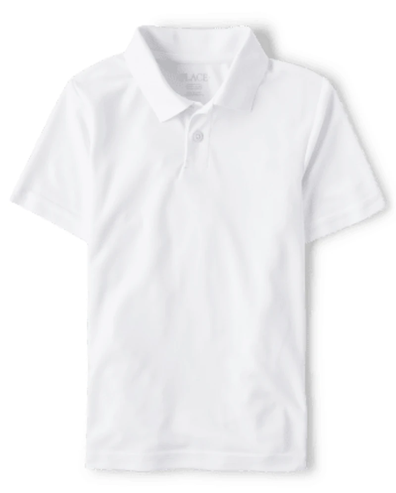 Boys Uniform Performance Polo