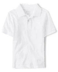 Boys Uniform Soft Jersey Polo