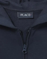 Girls Fleece Zip Up Hoodie