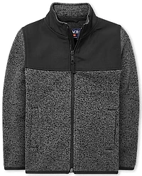 Boys Sweater Fleece Trail Jacket
