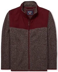 Boys Sweater Fleece Trail Jacket