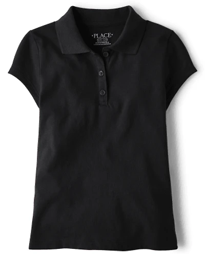 Girls Uniform Soft Jersey Polo