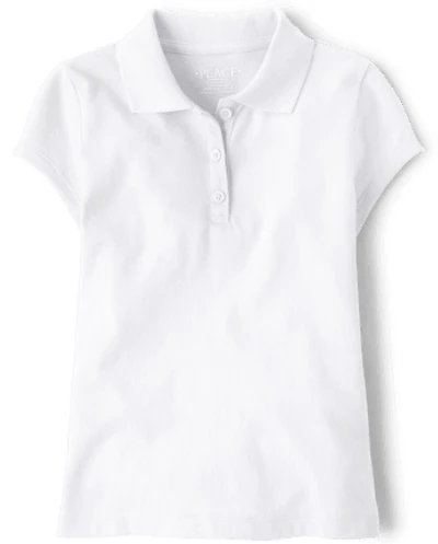 Girls Uniform Soft Jersey Polo