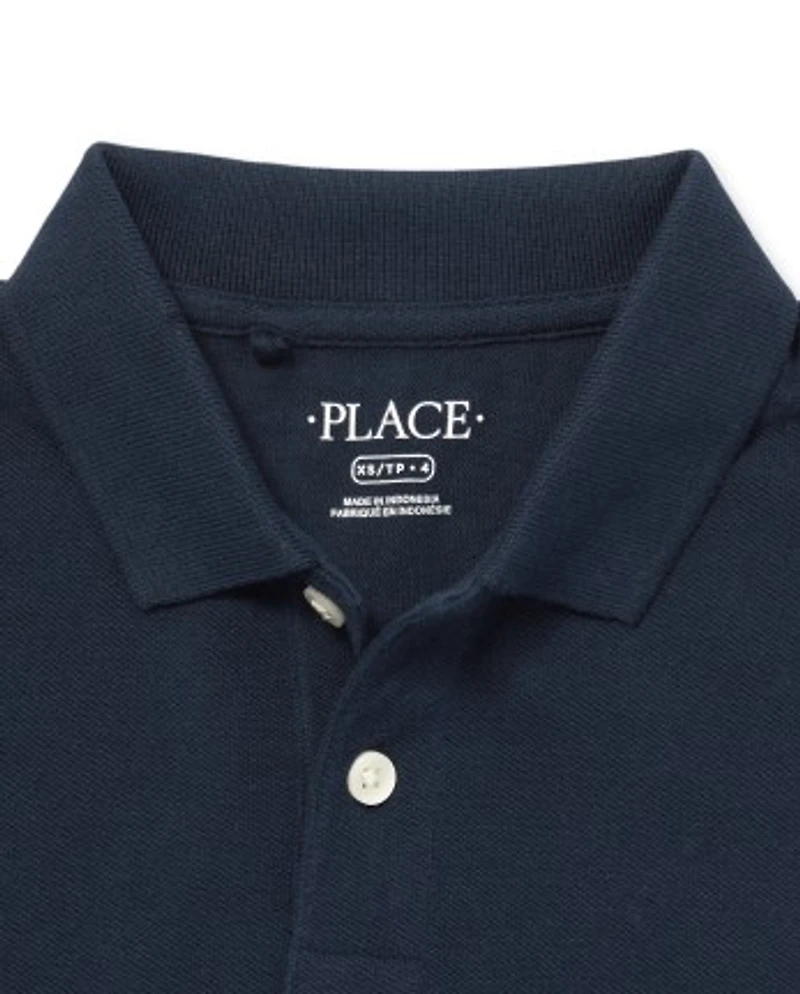 Kids Uniform Soft Pique Polo 5-Pack