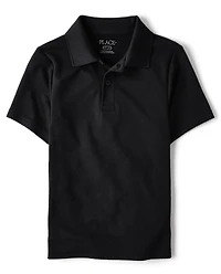 Boys Uniform Performance Polo - Husky