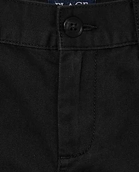 Short chino extensible pour garçon