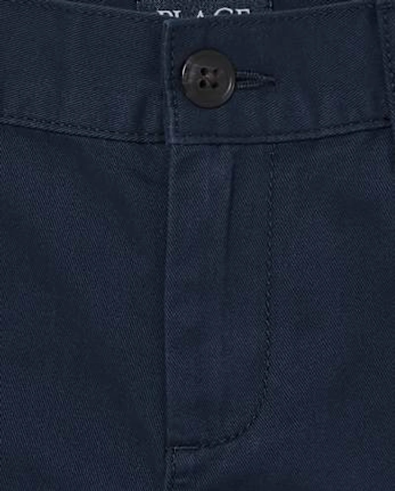 Boys Uniform Stretch Chino Shorts