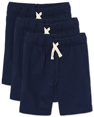 Kids French Terry Shorts 3-Pack