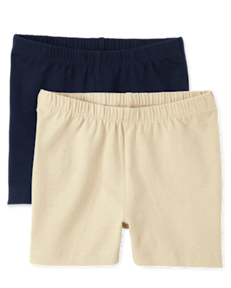 Girls Cartwheel Shorts -Pack