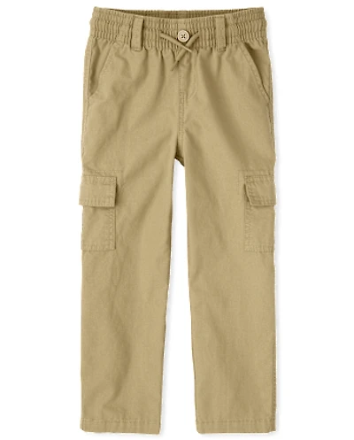 Pantalon cargo à enfiler pour garçon