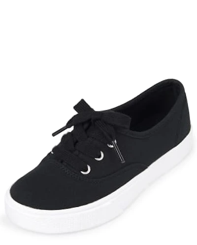 Girls Lace Up Sneakers