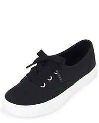 Girls Lace Up Sneakers