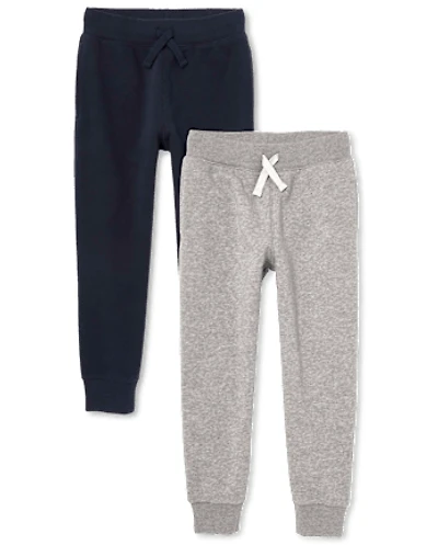 Kids Fleece Jogger Pants -Pack