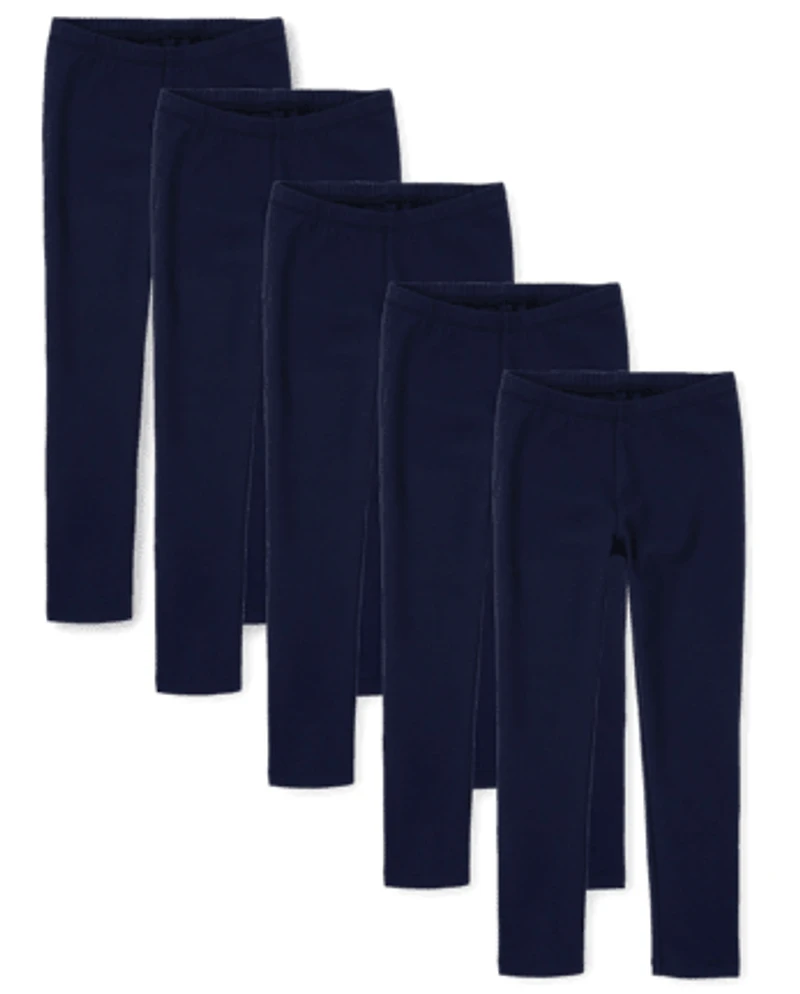 Girls Leggings 5-Pack