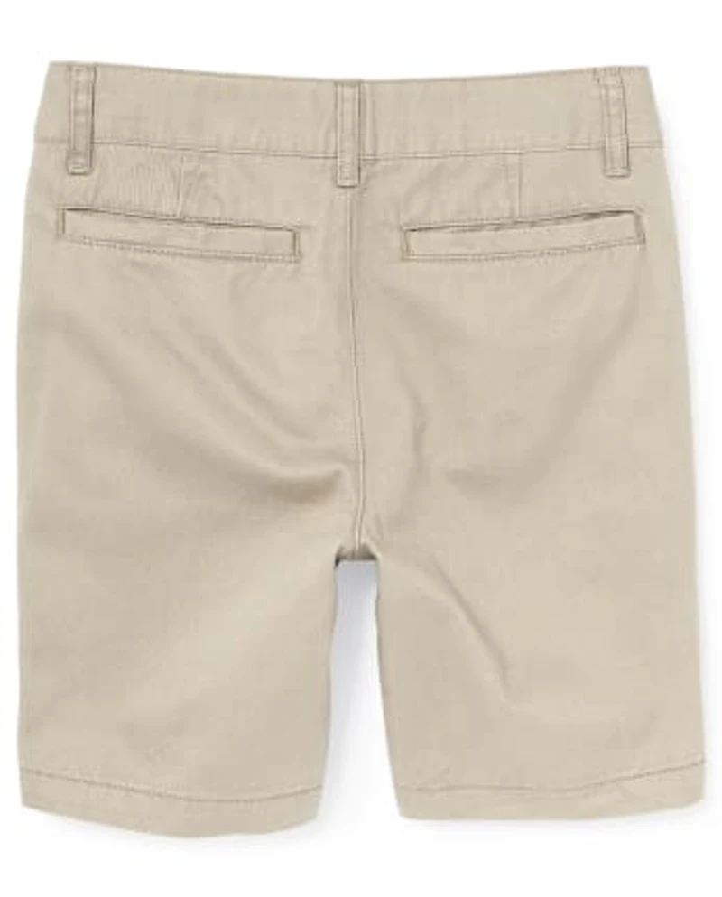 Boys Uniform Stretch Chino Shorts -Pack