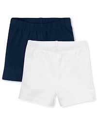 Toddler Girls Cartwheel Shorts -Pack