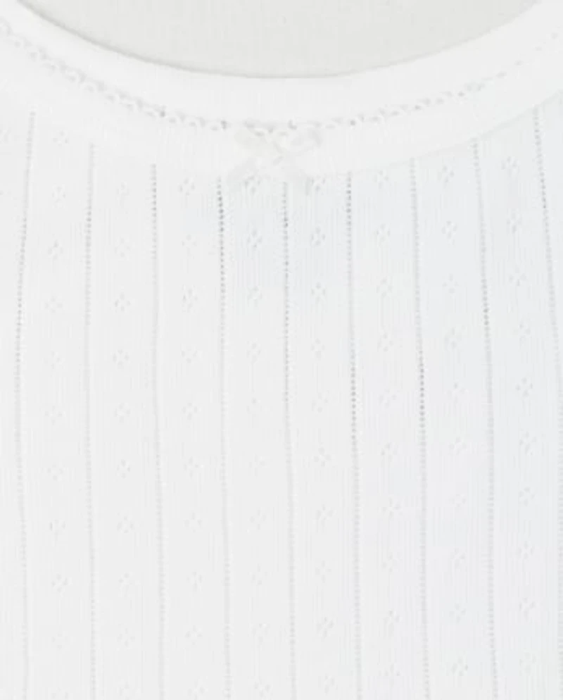 Girls Picot Trim Cami 6-Pack