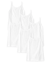 Girls Picot Trim Cami 6-Pack