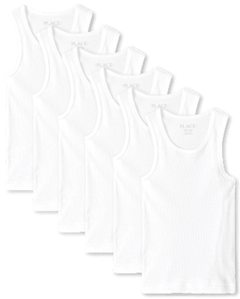 Boys Tank Top 6-Pack