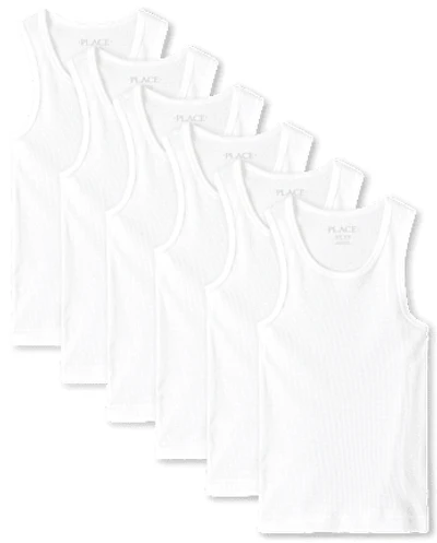 Boys Tank Top 6-Pack