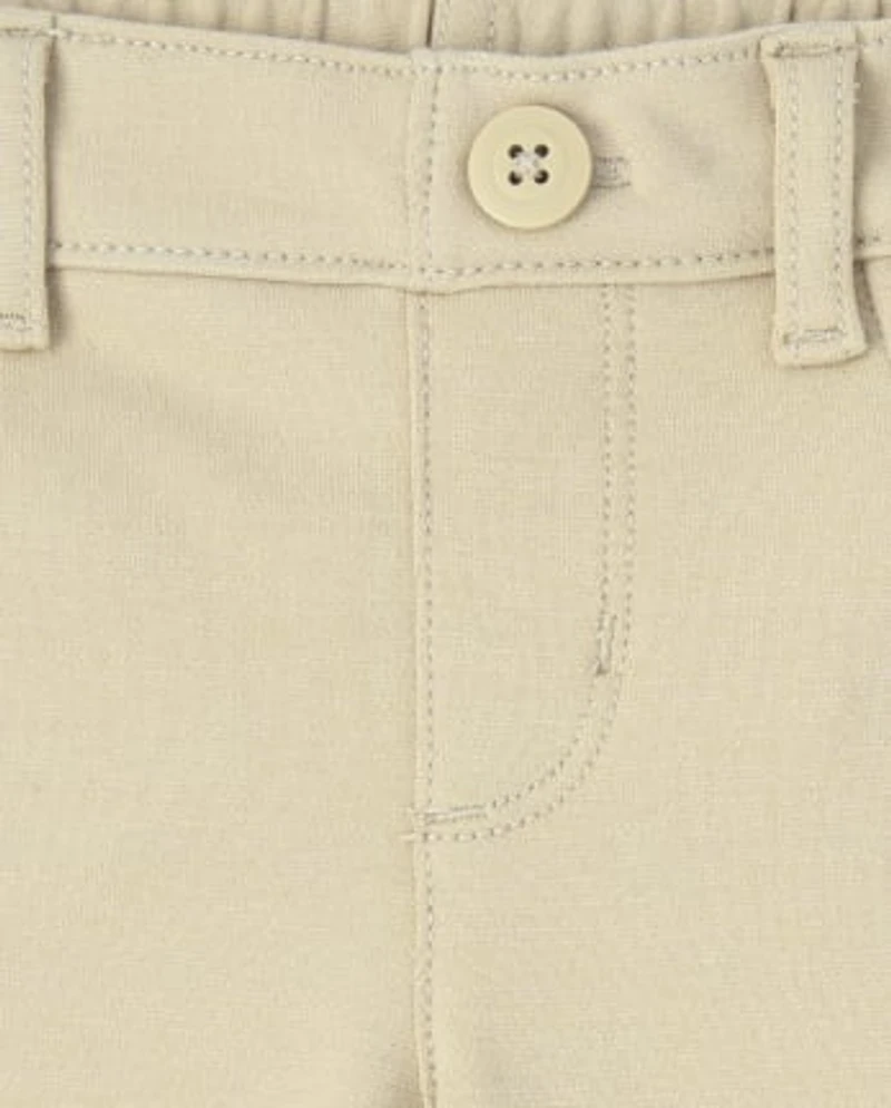 Toddler Girls Uniform Ponte Knit Pull On Jeggings -Pack