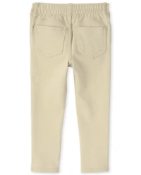 Toddler Girls Uniform Ponte Knit Pull On Jeggings -Pack