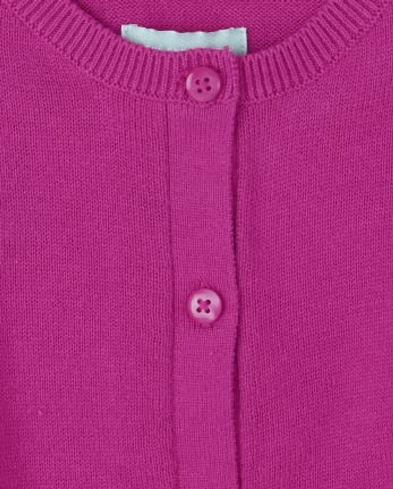 Toddler Girls Bow Cardigan