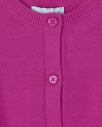 Toddler Girls Bow Cardigan