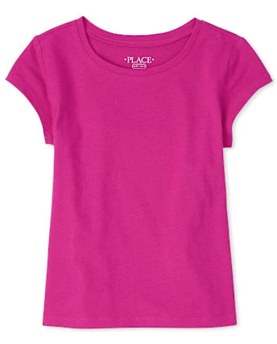 T-shirt à superposition de base pour filles