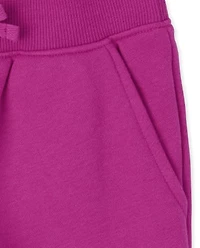 Girls Fleece Jogger Pants