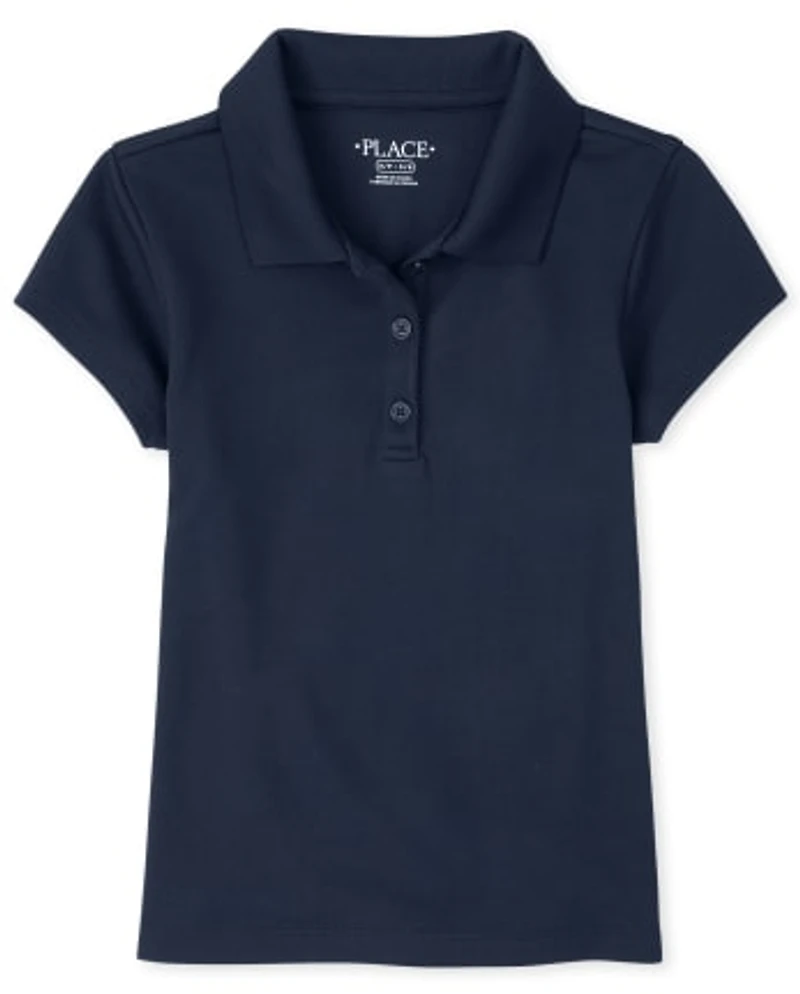 Girls Uniform Performance Polo