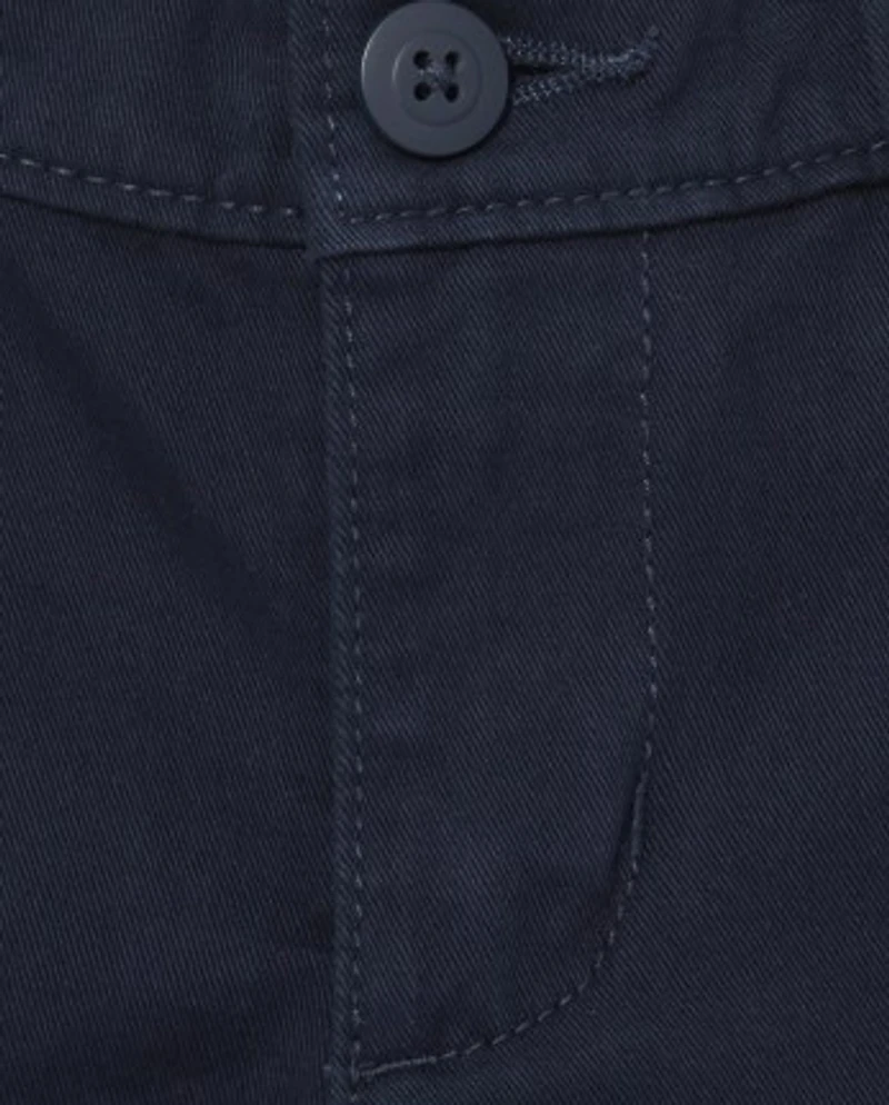Girls Uniform Stain And Wrinkle Resistant Stretch Skinny Chino Pants