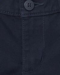 Girls Uniform Stain And Wrinkle Resistant Stretch Skinny Chino Pants