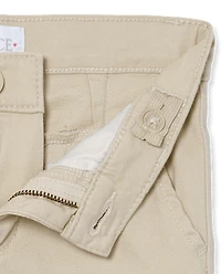 Lot de 2 pantalons chino skinny uniformes pour filles
