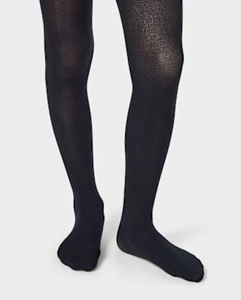 Girls Microfiber Tights 2-Pack