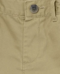Baby And Toddler Boys Uniform Chino Shorts 2-Pack