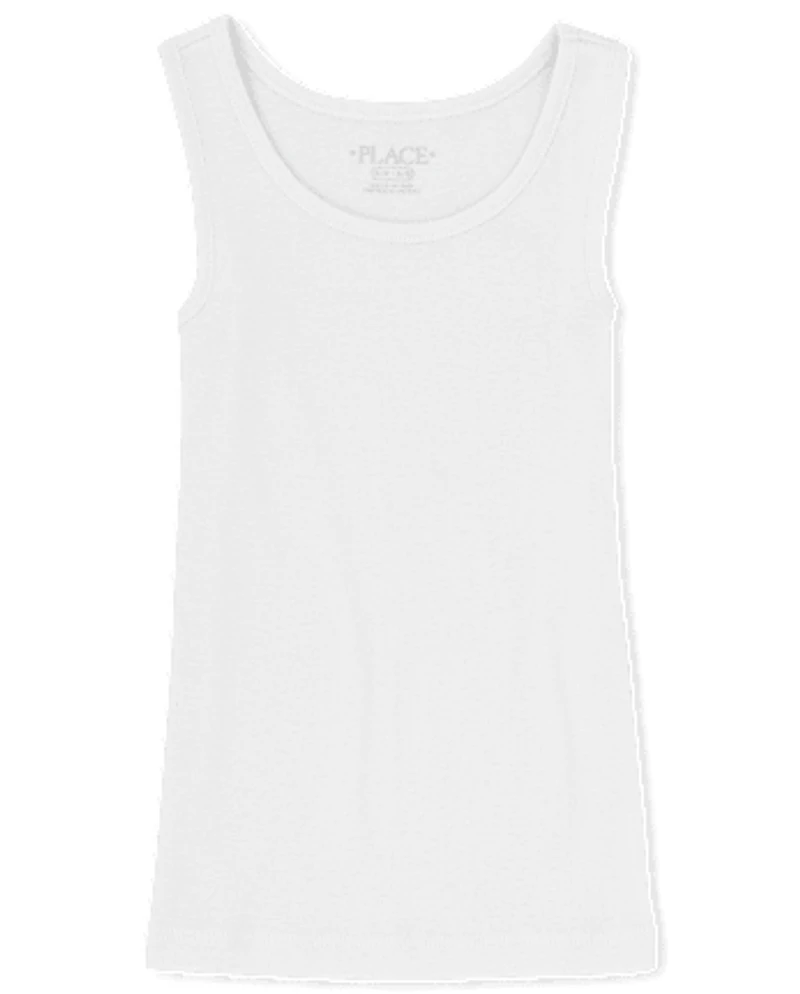 Girls Ribbed Tank Top