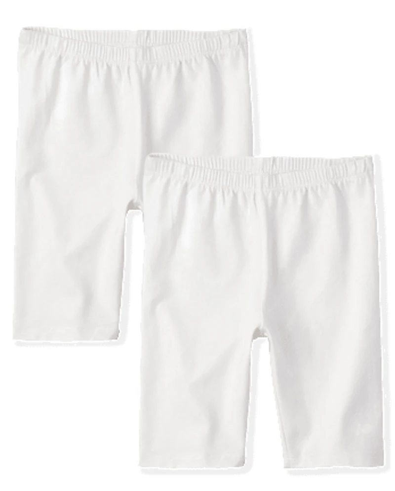 Girls Bike Shorts 2-Pack