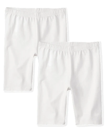 Girls Bike Shorts 2-Pack