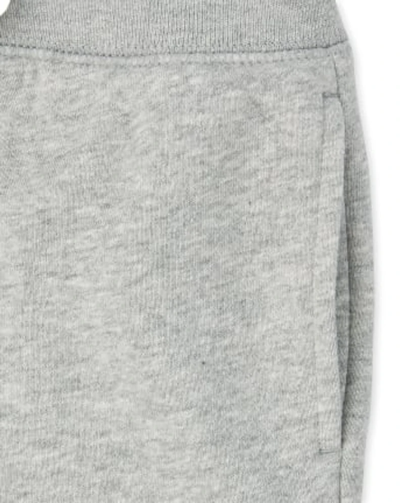 Baby And Toddler Fleece Jogger Pants 3-Pack