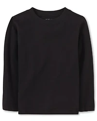 Lot de 4 t-shirts superposés uniformes pour bébés et tout-petits garçons