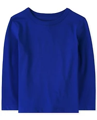 Lot de 4 t-shirts superposés uniformes pour bébés et tout-petits garçons