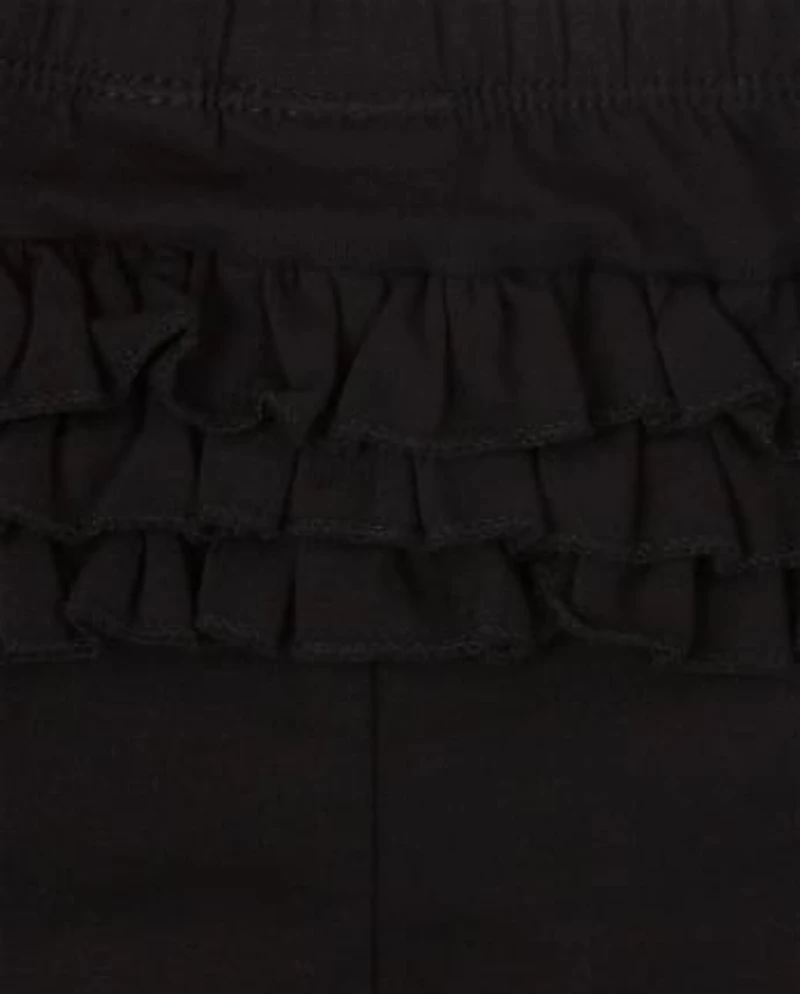 Baby Girls Ruffle Leggings 2-Pack
