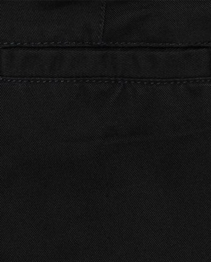 Boys Uniform Stretch Straight Chino Pants