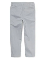 Boys Uniform Stretch Straight Chino Pants
