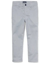 Pantalon chino extensible d'uniforme pour garçons - Husky